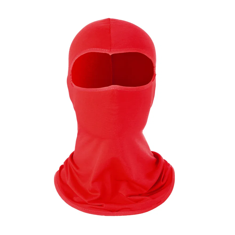 定制男士女士聚酯自行车骑自行车运动透气全脸罩滑雪面罩巴拉克拉瓦