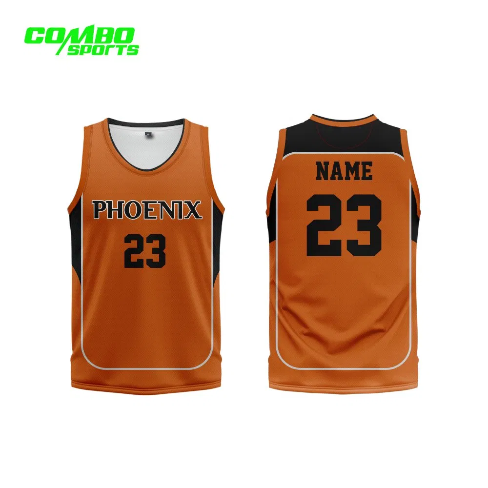 批发低价格黑色升华篮球球衣顶级青年成人