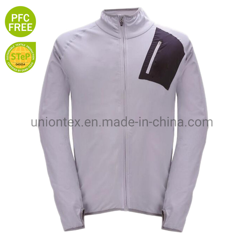 跑夹克压缩Powerfleece回收织物