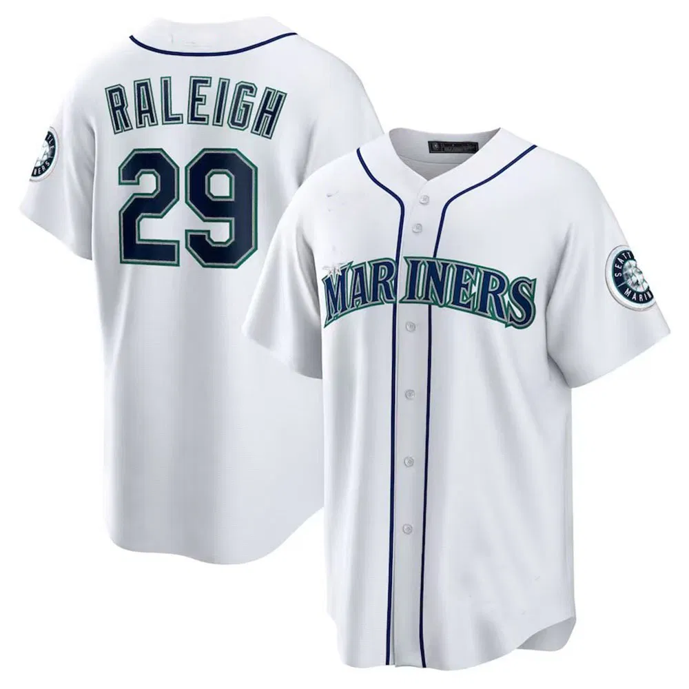批发Dropshipping Mariners球衣Raleigh29棒球球衣