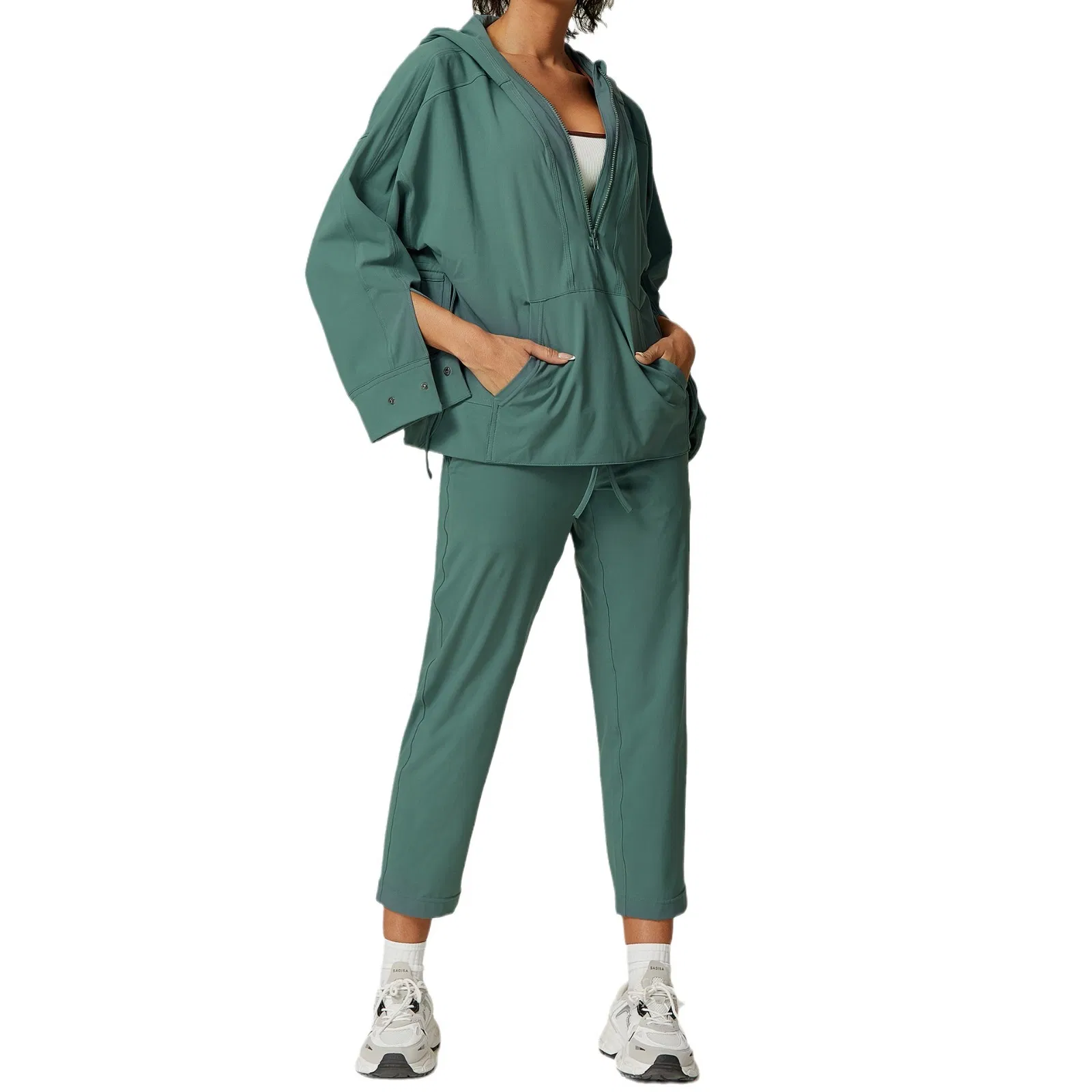 定制标志批发新设计运动服女性高腰健身锻炼瑜伽裤户外运动紧身裤