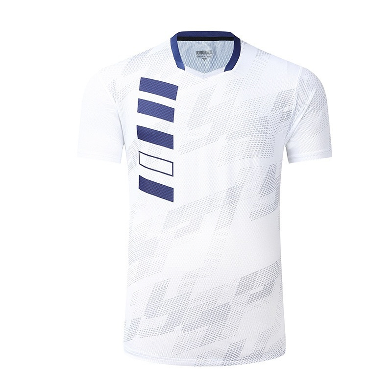 夏季批发定制升华运动快干网羽毛球T恤