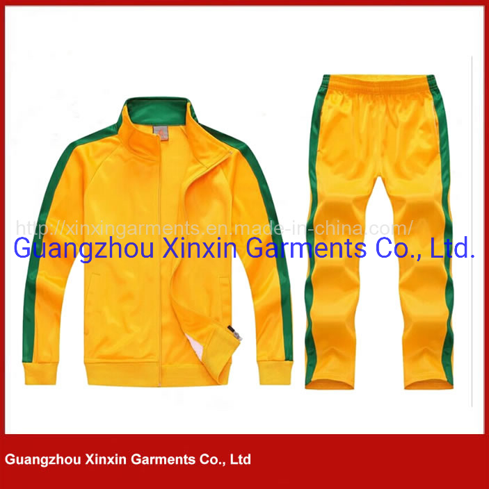 广州工厂批发生产廉价涤纶运动套装慢跑服（T30）