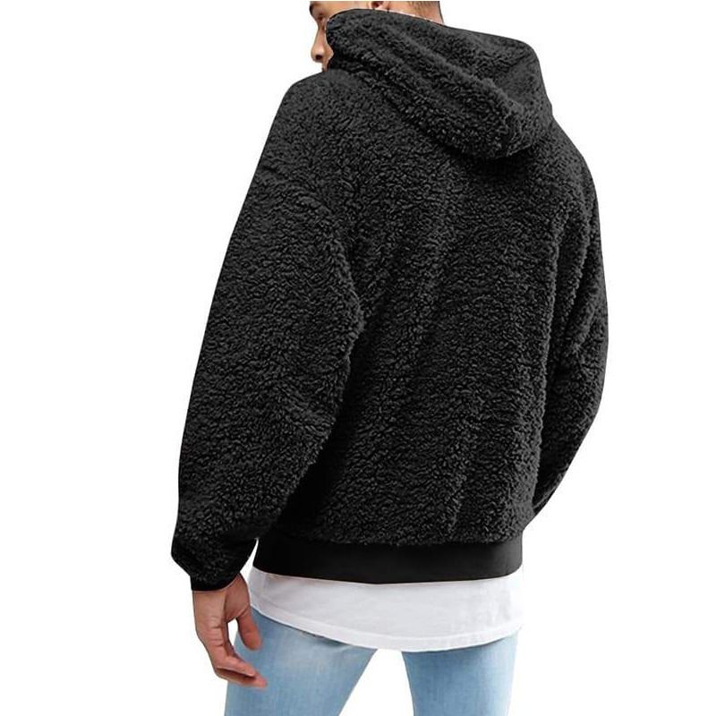 定制流行的Polar Fleece Men Hoodie