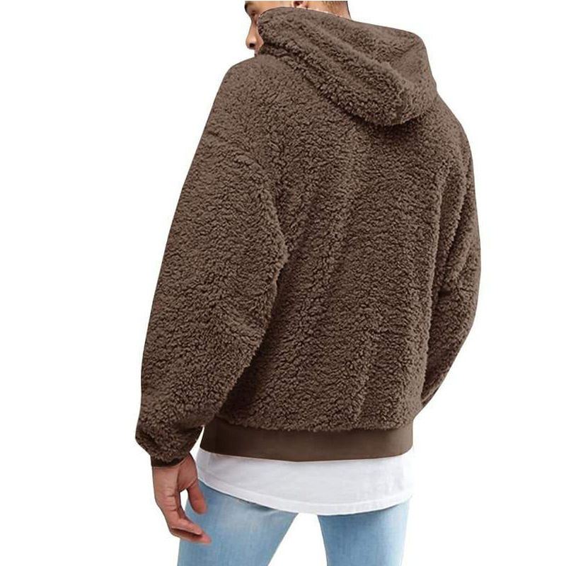定制流行的Polar Fleece Men Hoodie
