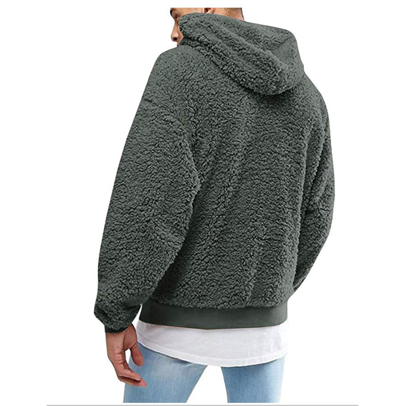 定制流行的Polar Fleece Men Hoodie