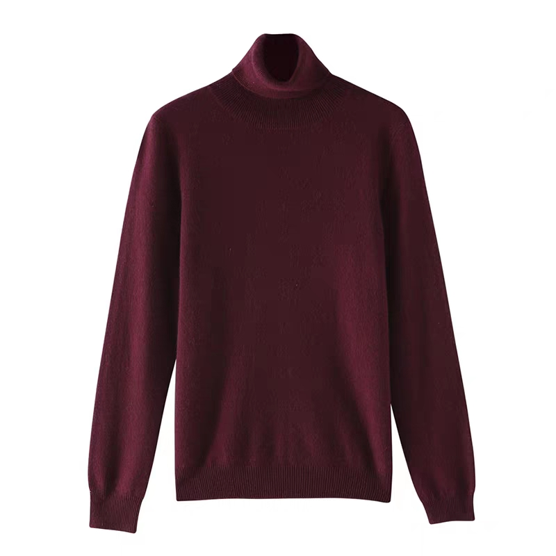 妇女&功放;总理;S毛衣新高领长袖毛衣