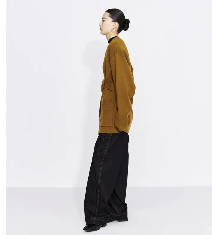 批发豪华女针织品羊毛衫女羊绒羊毛针织毛衣带