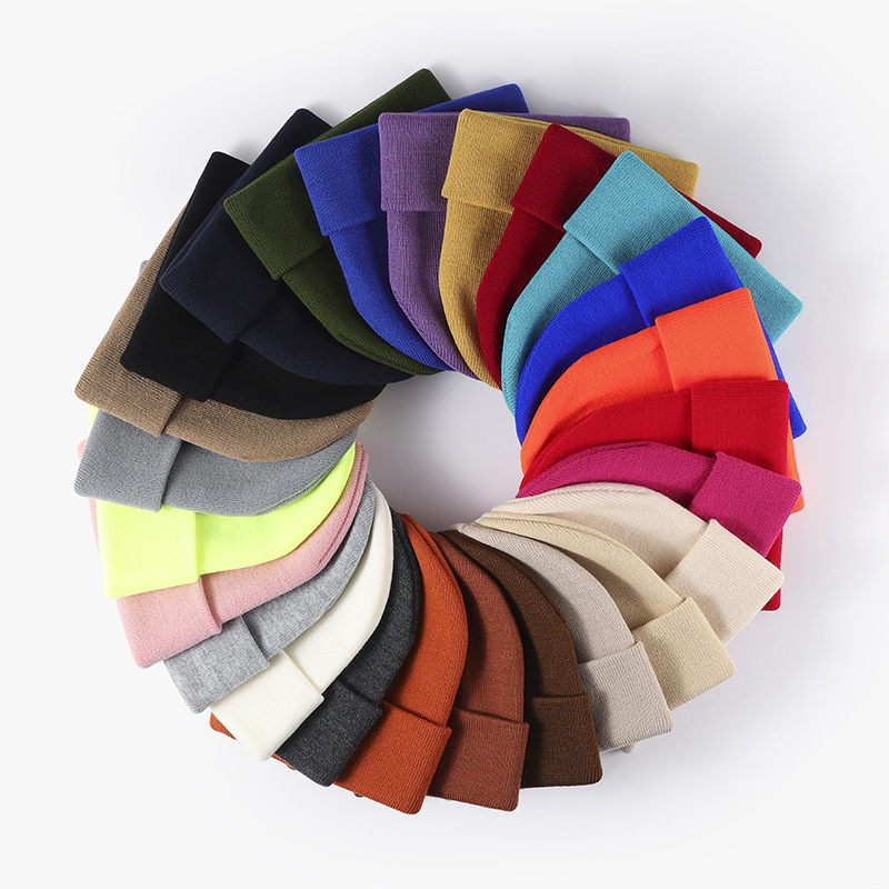 冬季女百生轻版针织帽男时尚保暖防寒帽加厚护耳毛呢帽针织豆豆帽