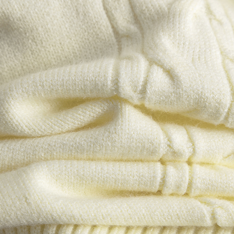 女装秋冬裤裤捻休闲模拟颈部长袖舒适毛衣套装