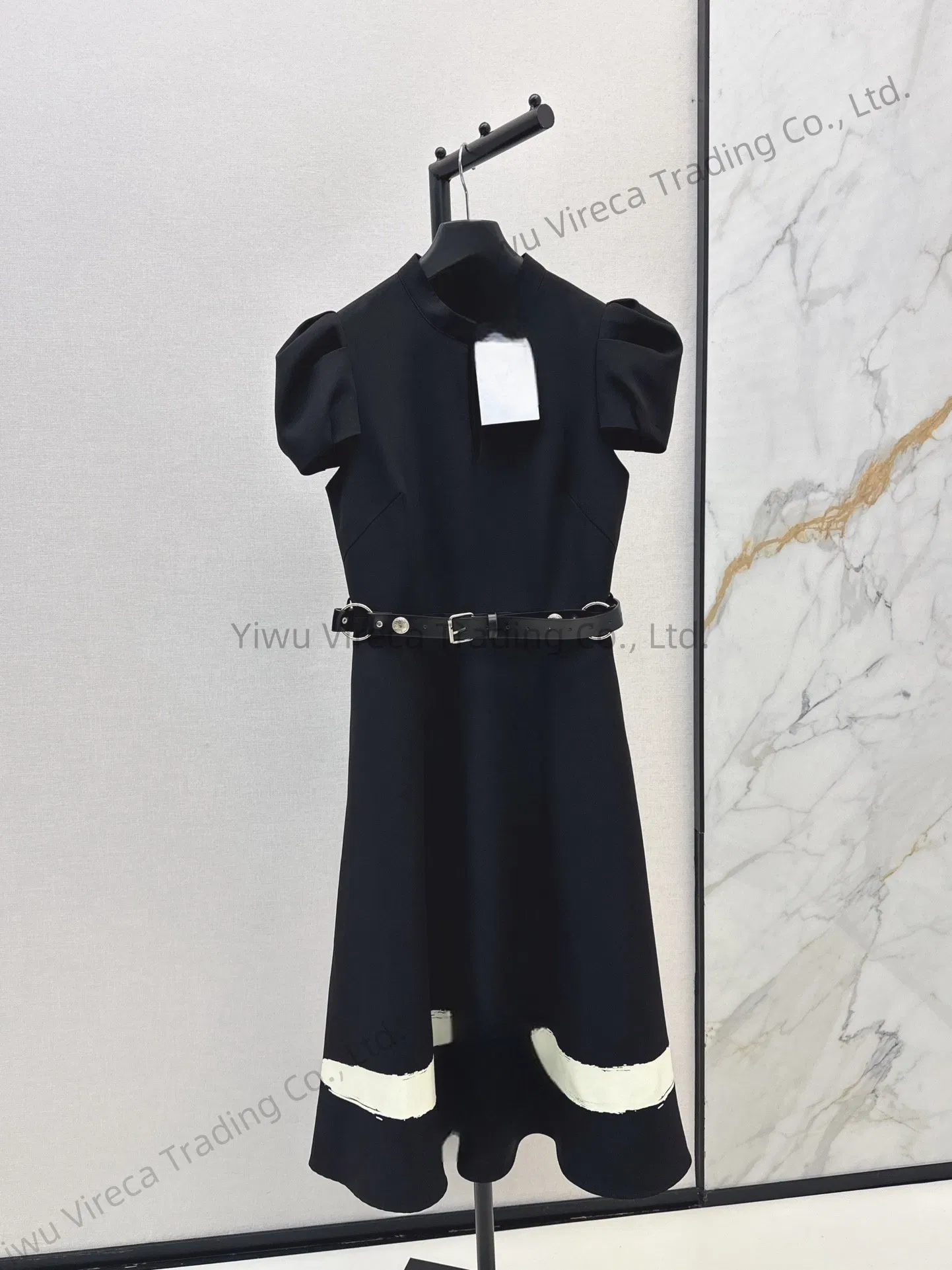 豪华设计师礼服原1：1复制品网上商店批发复制品品牌更便宜的广东针织女士更甜的时尚女士长裙
