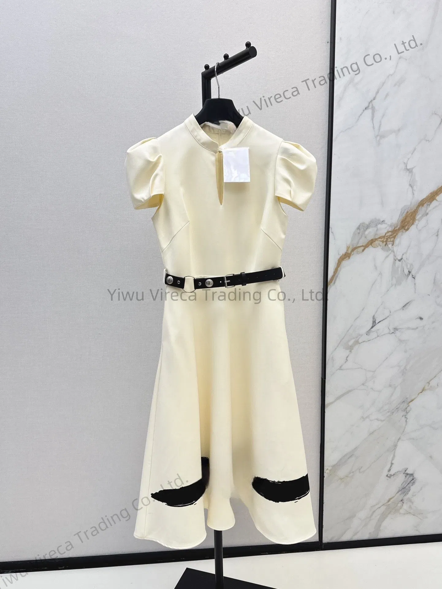 豪华设计师礼服原1：1复制品网上商店批发复制品品牌更便宜的广东针织女士更甜的时尚女士长裙