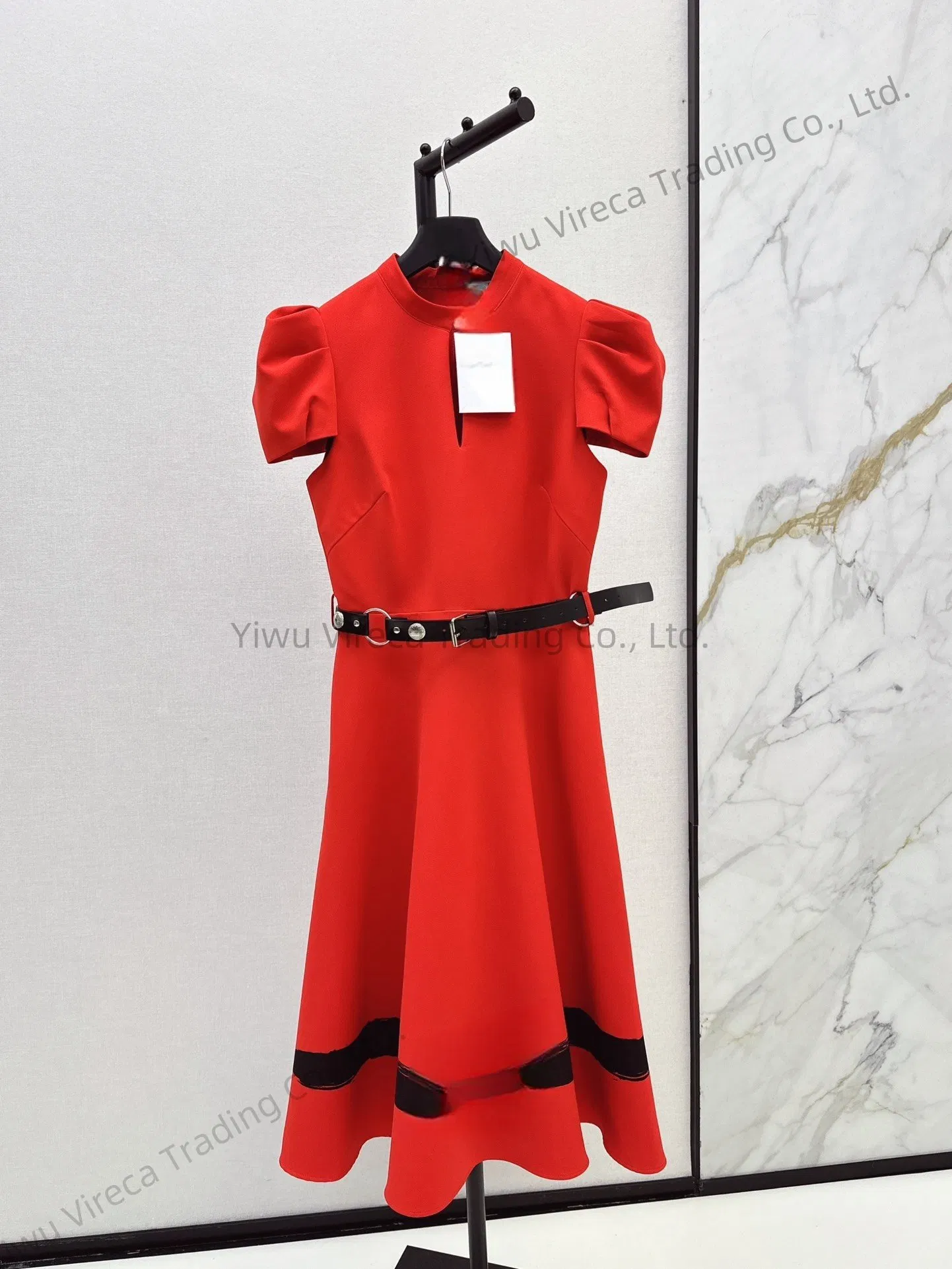 豪华设计师礼服原1：1复制品网上商店批发复制品品牌更便宜的广东针织女士更甜的时尚女士长裙