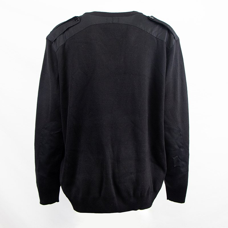 定制高品质男士战术毛衣战术纯色毛衣针织套头毛衣