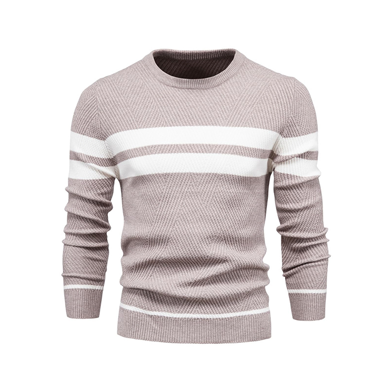 男士高品质针织长袖休闲毛衣