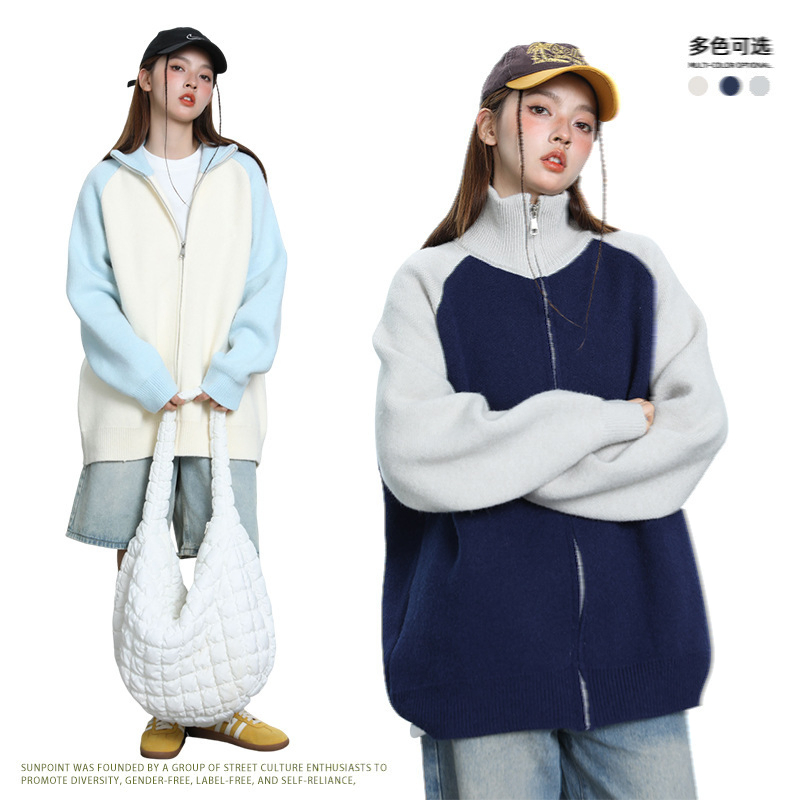 服装服装Ropa De Hombre拉链开衫夹克男士&amp;prime;S纯色运动夹克连帽衫Swearter