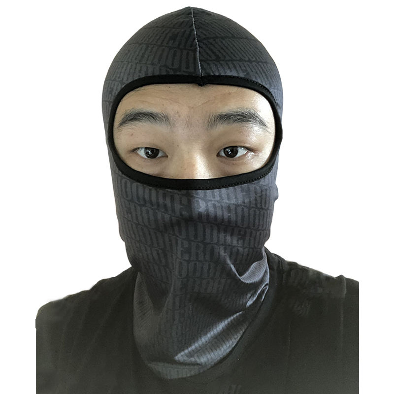全脸罩保护骑自行车跑步运动防风面罩冰丝头罩