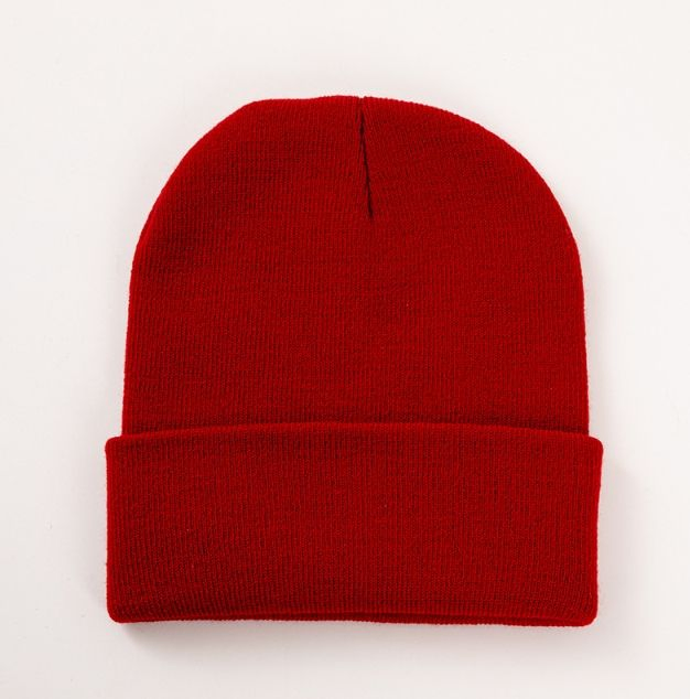 矮矮胖胖的男女通用新冬帽Beanies定制针织手工Skully针织帽Beanie