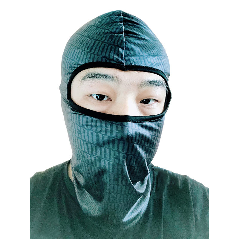 全脸罩保护骑自行车跑步运动防风面罩冰丝头罩