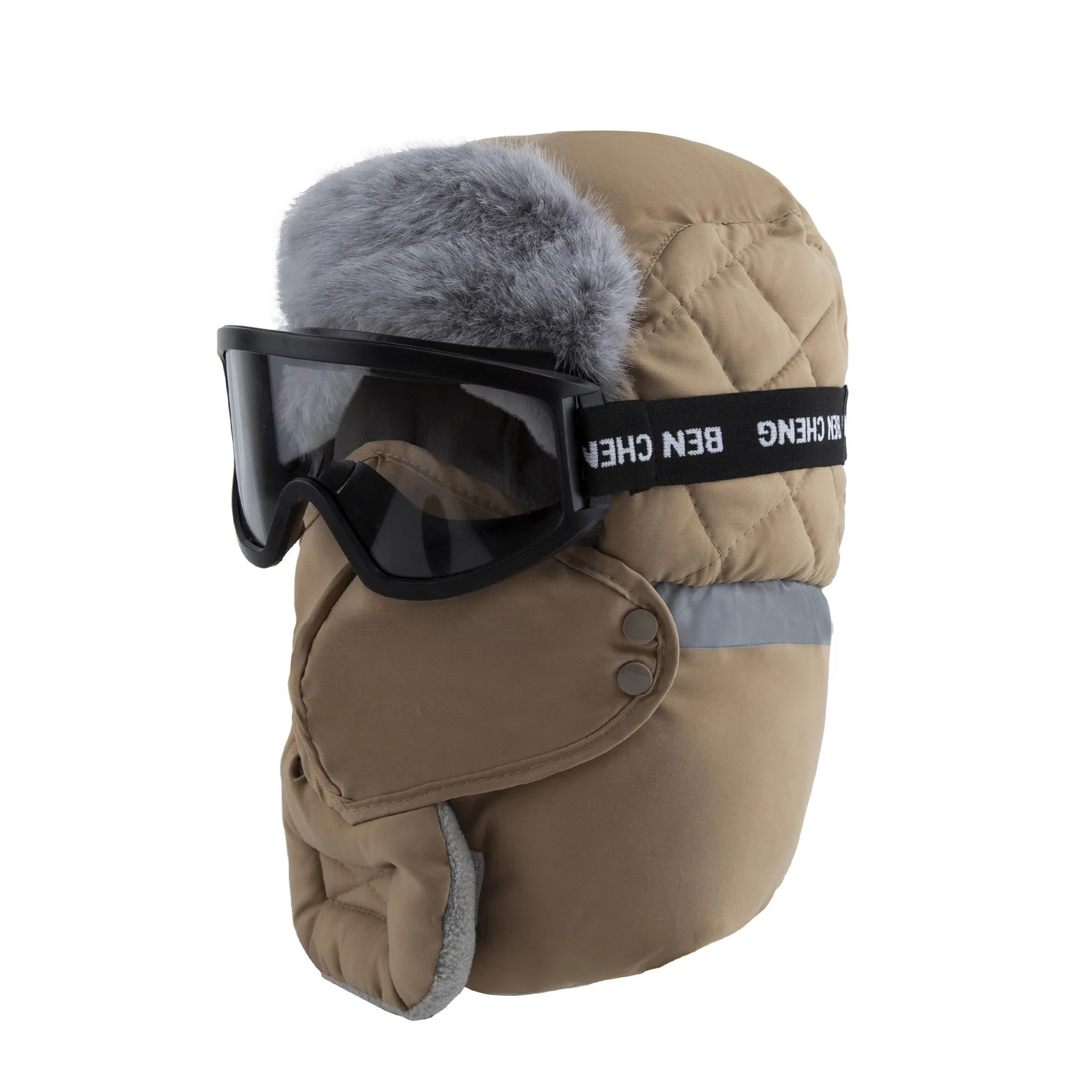 冬季防风面罩和帽子套装，适合户外探险