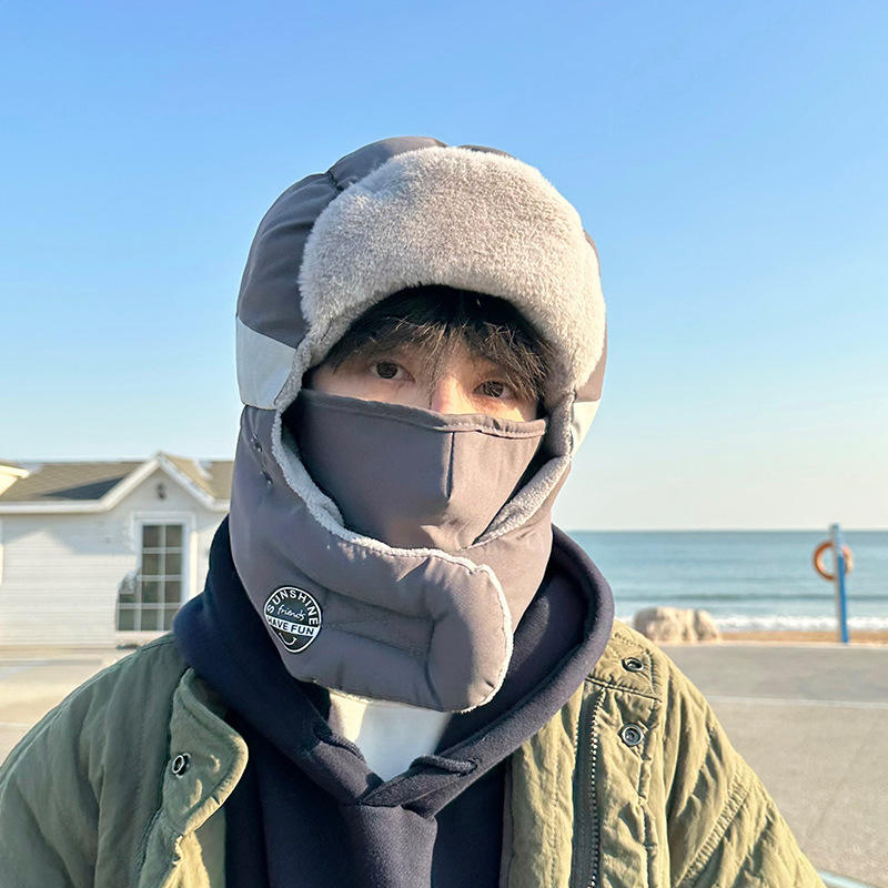 终极冬季棉帽，男士防风护耳