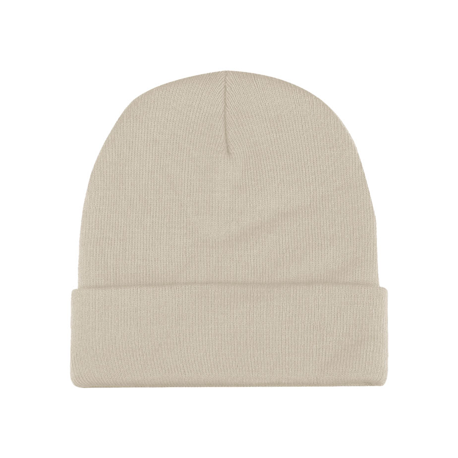 冬季平纹袖口设计师针织豆帽刺绣定制豆帽