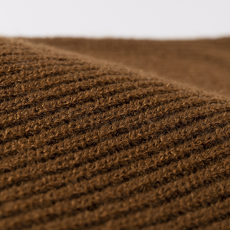 刺绣定制标志批发豪华无精打采提花冬季针织帽豆豆