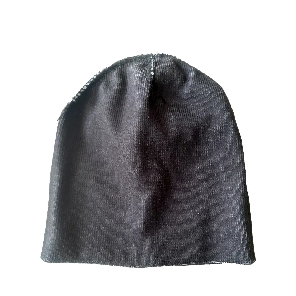 高品质可持续时尚配饰100%条纹男士&amp;#39;S帽子冬季Beanies
