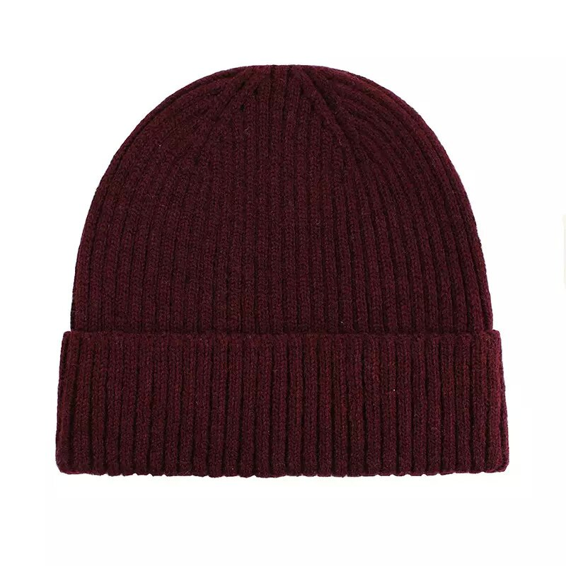 纯羊毛混纺舒适柔软温暖定制针织豆豆冬帽与刺绣